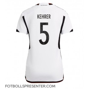 Tyskland Thilo Kehrer #5 Hemma Matchtröja Dam VM 2022 Kortärmad